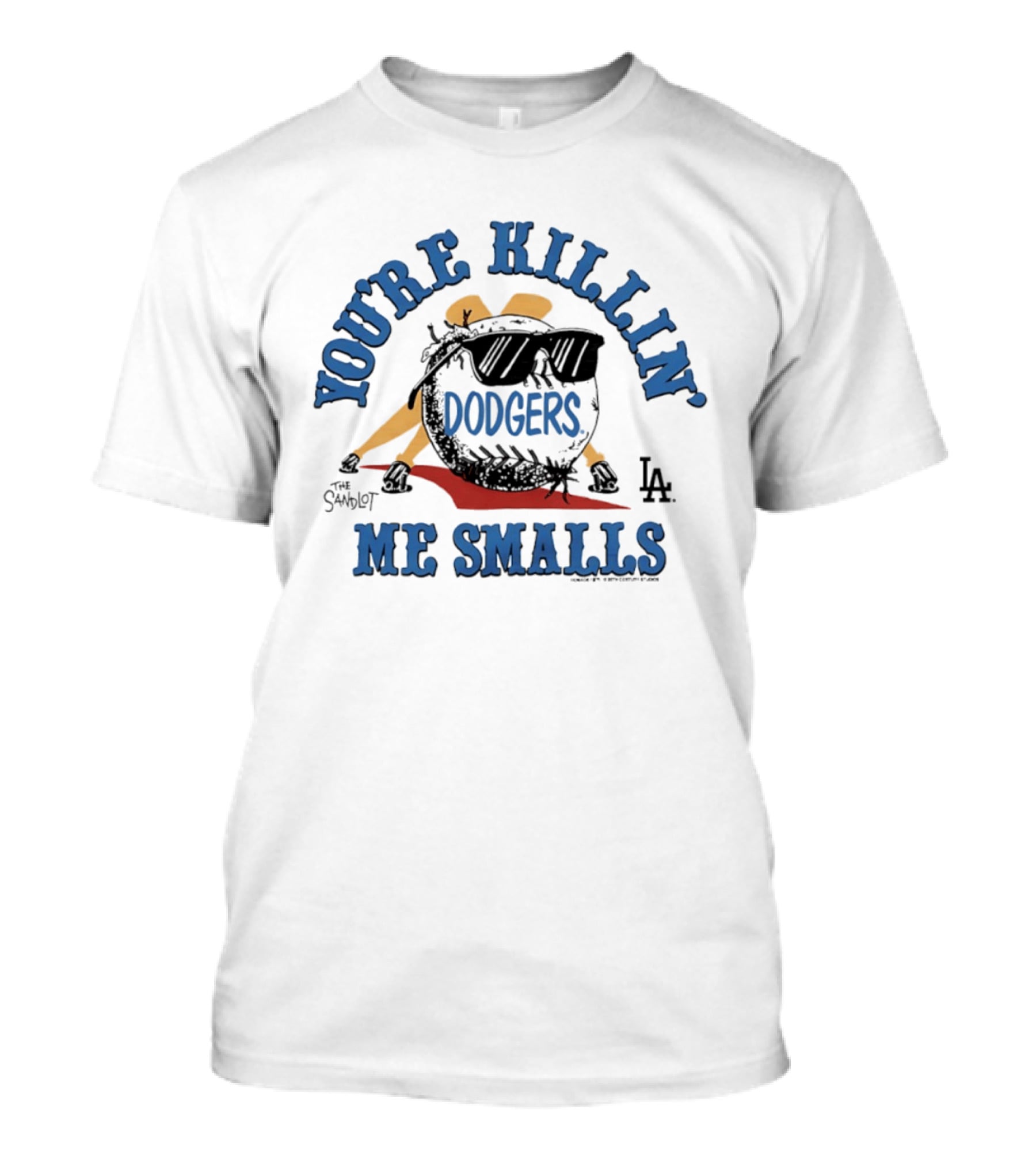 You're Killin' Me Smalls Dodgers The Sandlot LA T-Shirt