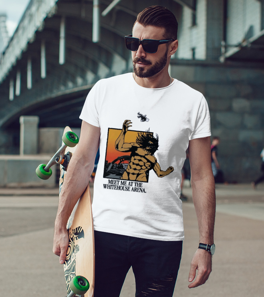 Meet Me At The Whitehouse Arena Attack On Titan Giant T-Shirt