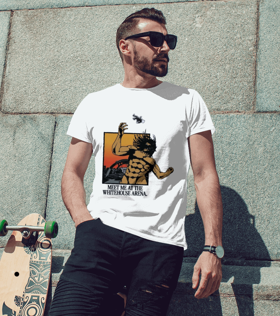 Meet Me At The Whitehouse Arena Attack On Titan Giant T-Shirt