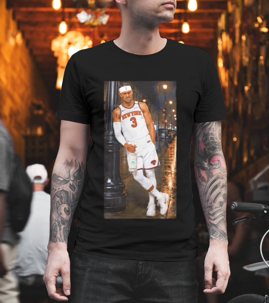 New York Knicks Josh Hart Number 3 NBA Basketball T-Shirt