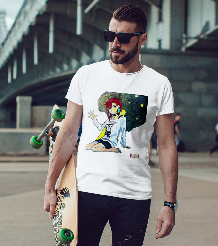 Ayase Momo UFO Anime Welcome T-Shirt