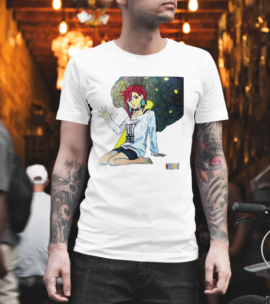 Ayase Momo UFO Anime Welcome T-Shirt