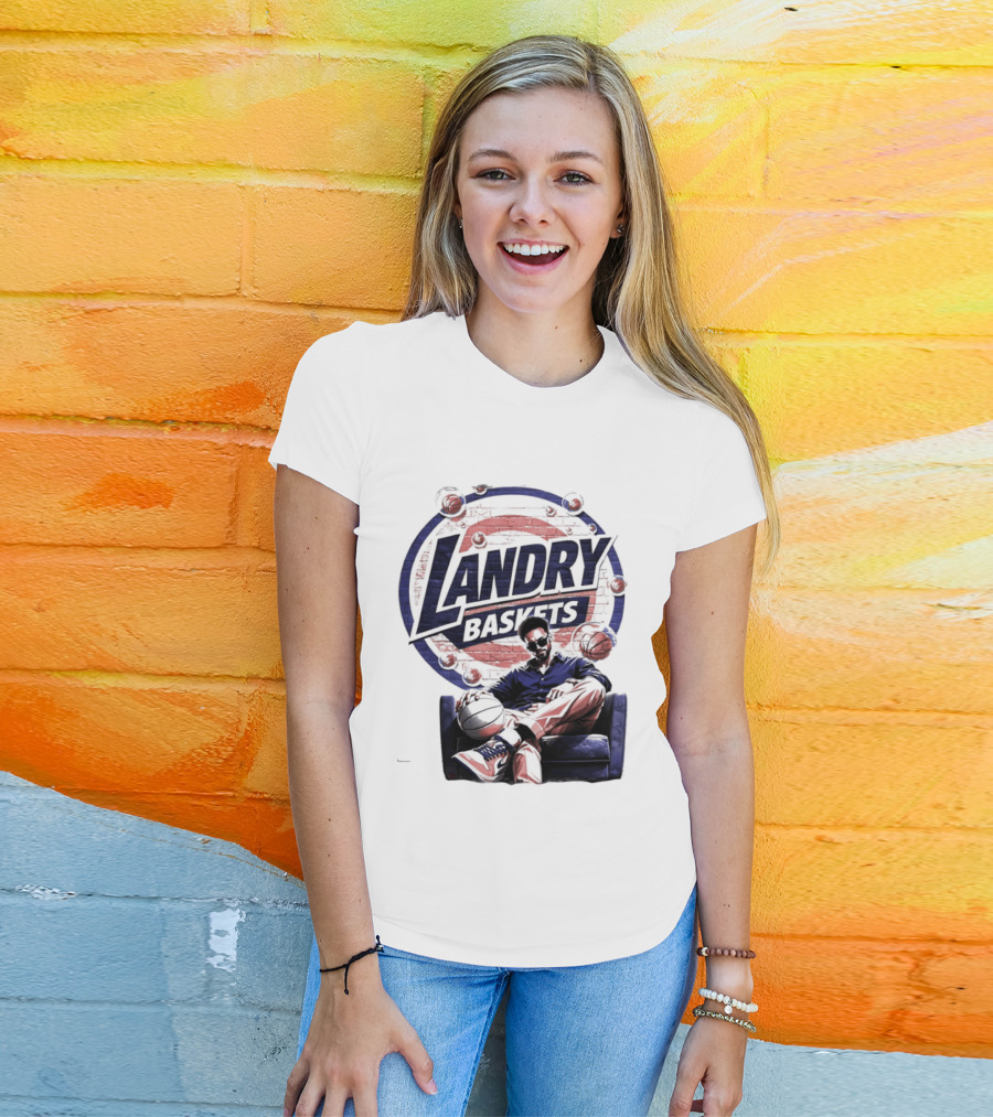 Landry Fields NBA New York Knicks Landry Baskets Basketball T-Shirt