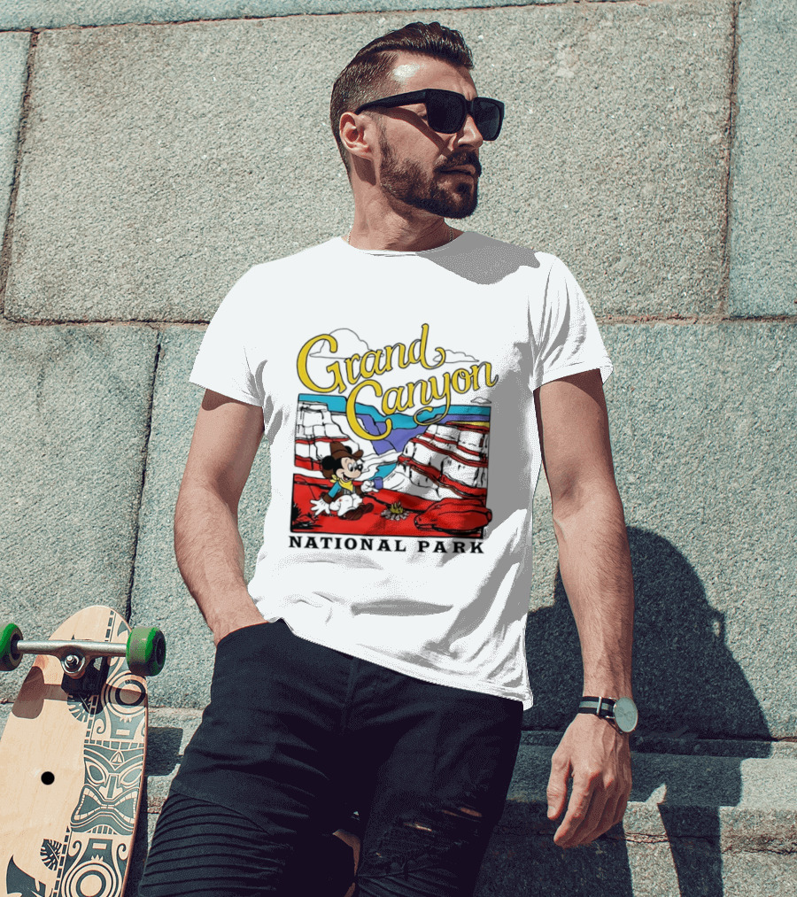 Grand Canyon National Park Mickey Mouse Adventure T-Shirt