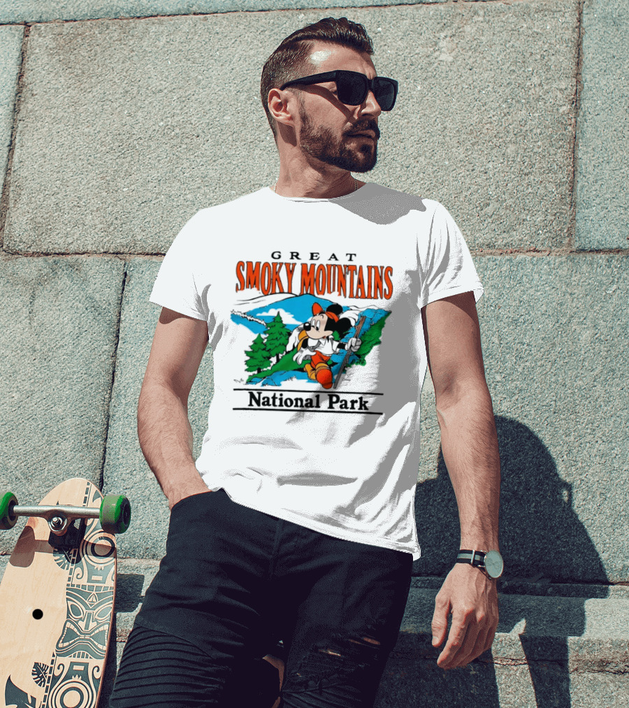 Mickey Mouse Great Smoky Mountains National Park Adventure T-Shirt
