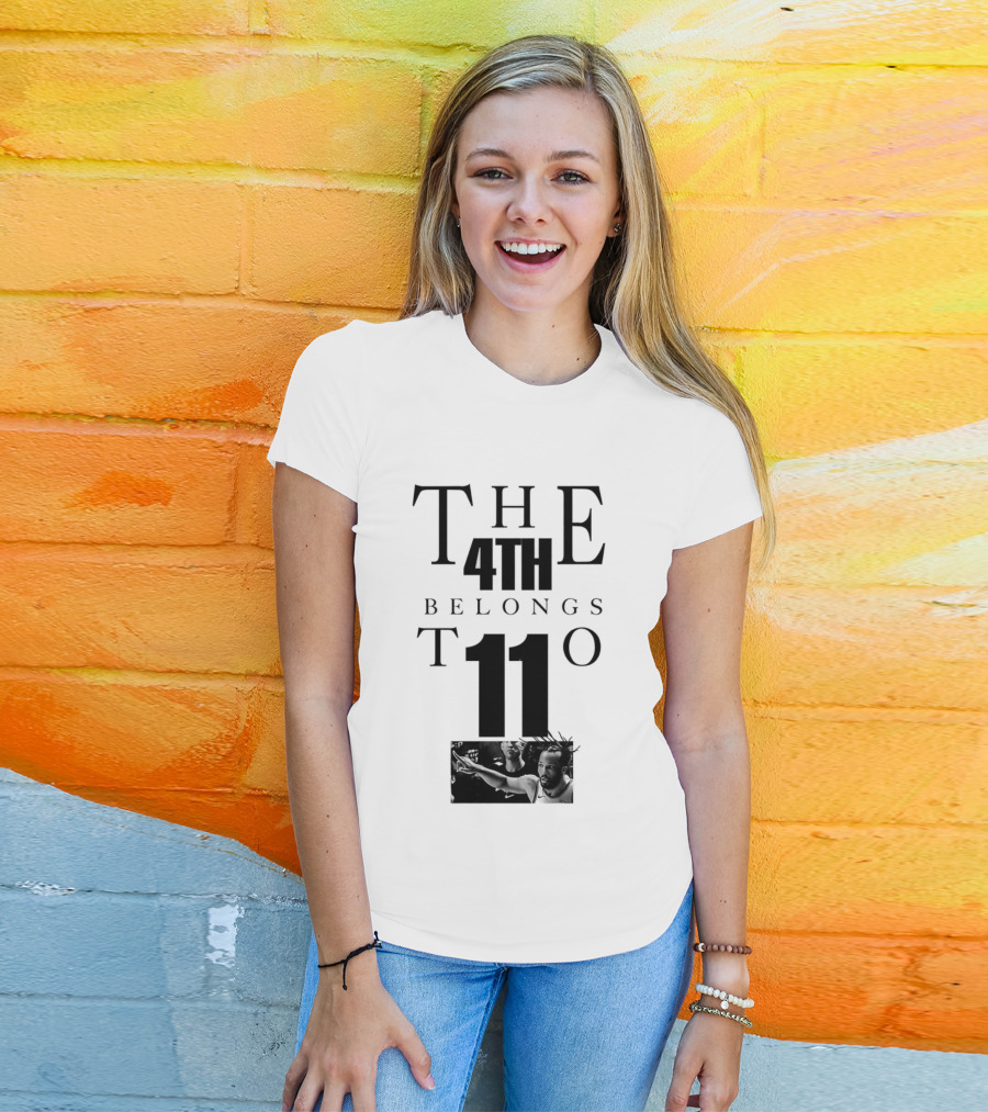 New York Knicks NBA Jalen Brunson 11 The 4th Belongs T-Shirt