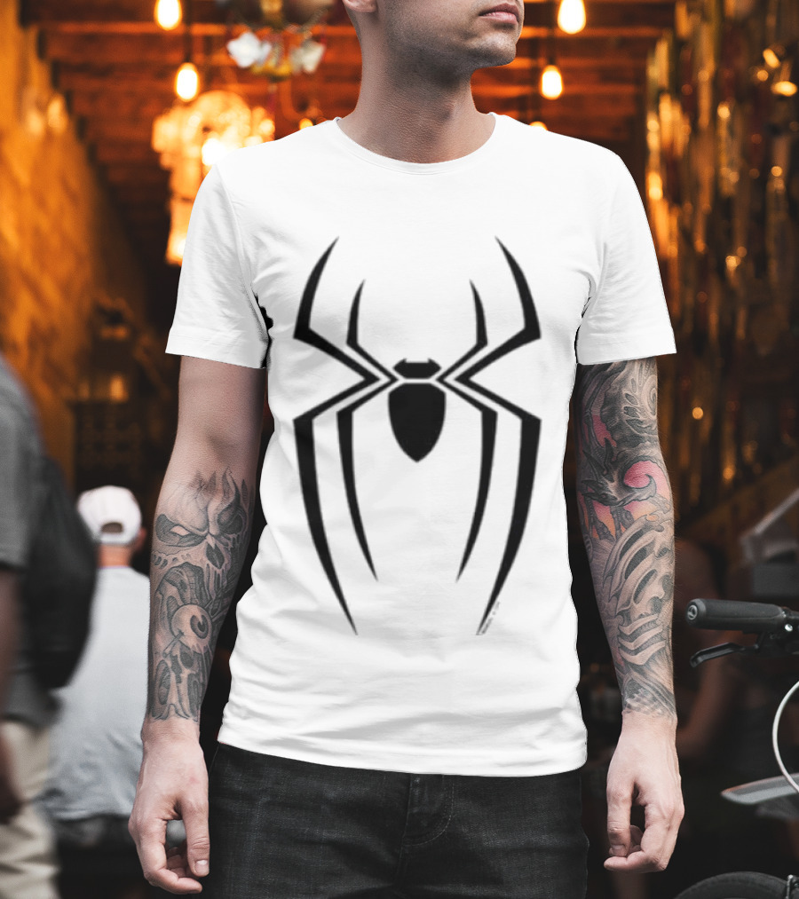 Spider Man Brand New Day Iconic Black Spider T-Shirt