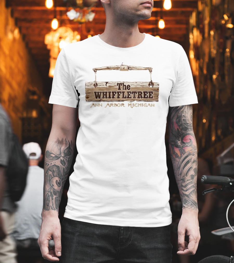 The Whiffletree Ann Arbor Michigan Rustic Sign T-Shirt