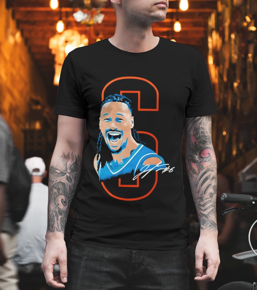 Jaylin Williams OKC Thunder #6 Cartoon T-Shirt