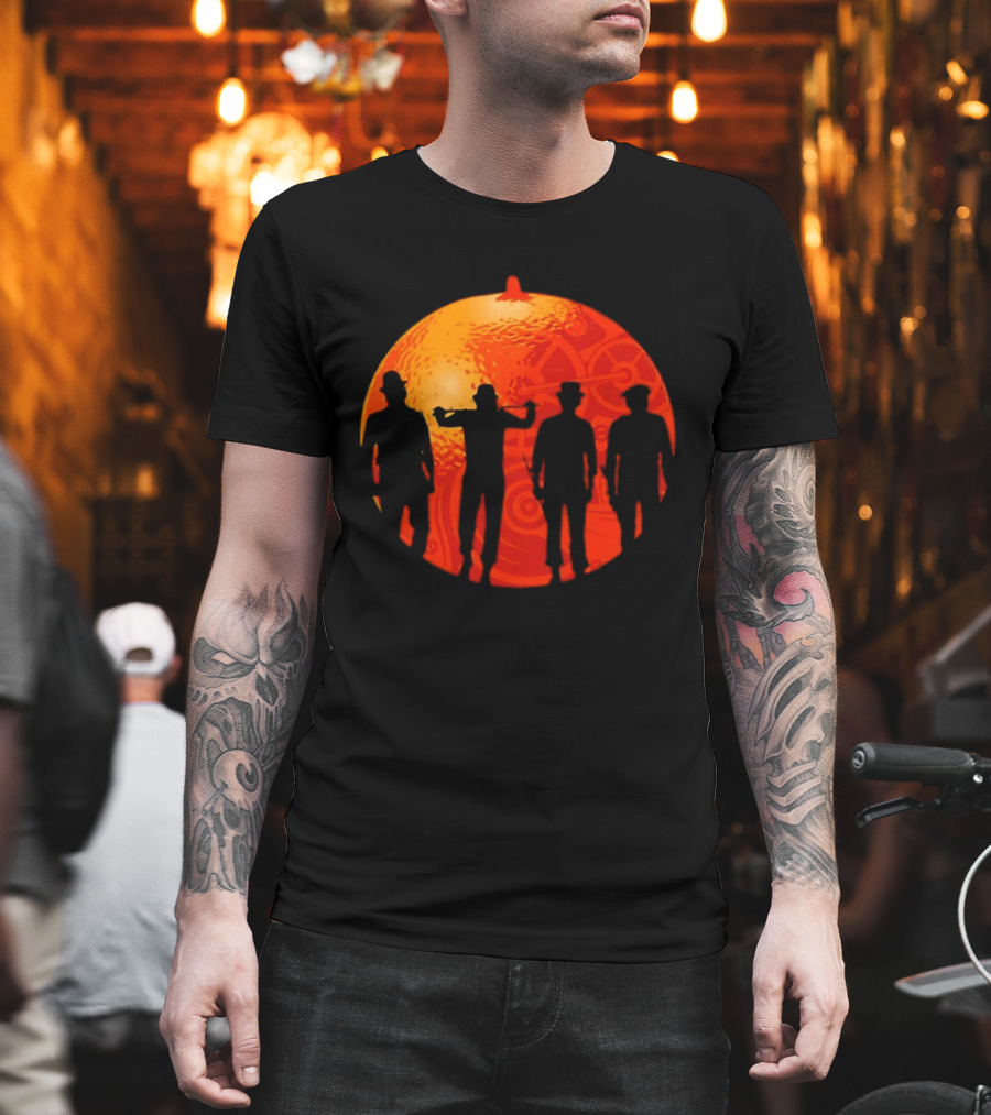 A Work Orange The Droogs Silhouettes Orange Gang T-Shirt