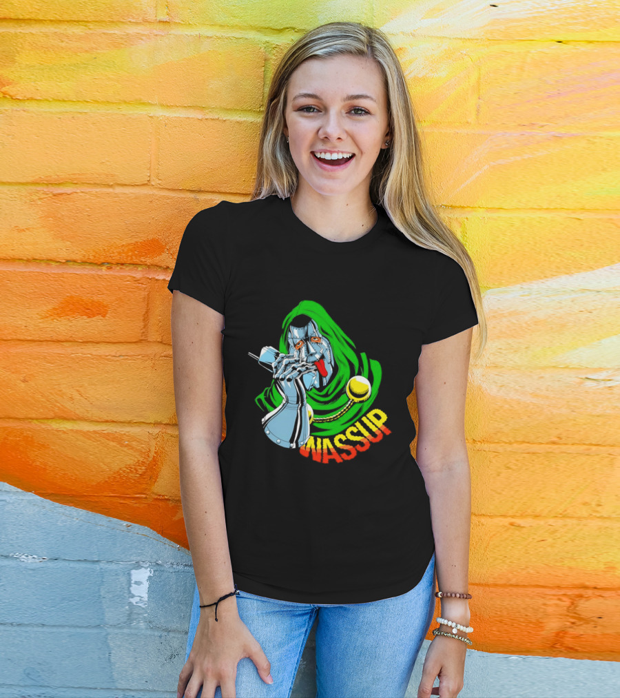 Wassup Doctor Doom Iconic Supervillain T-Shirt