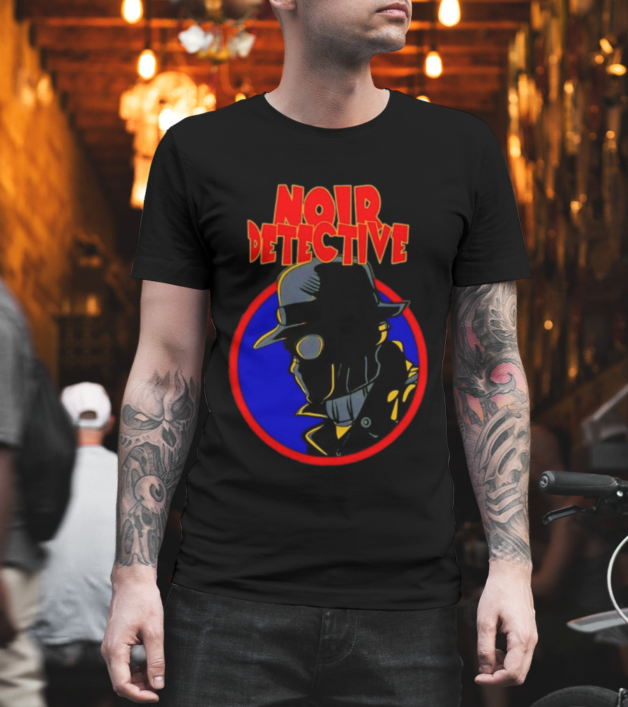 Noir Detective Private Investigator Mystery Solver T-Shirt
