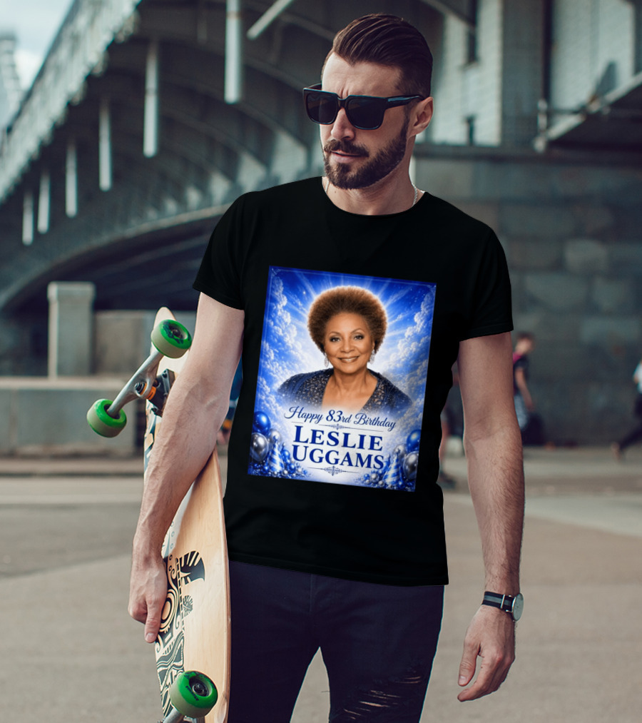 Happy 83rd Birthday Leslie Uggams Celebration T-Shirt