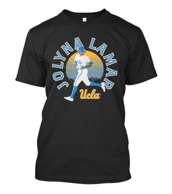 Jolina Lamar UCLA Softball Star Running At Sunset T-Shirt