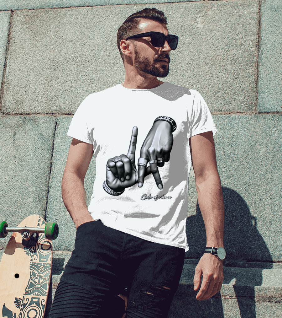 Code Of Silence LA Hand Gesture T-Shirt