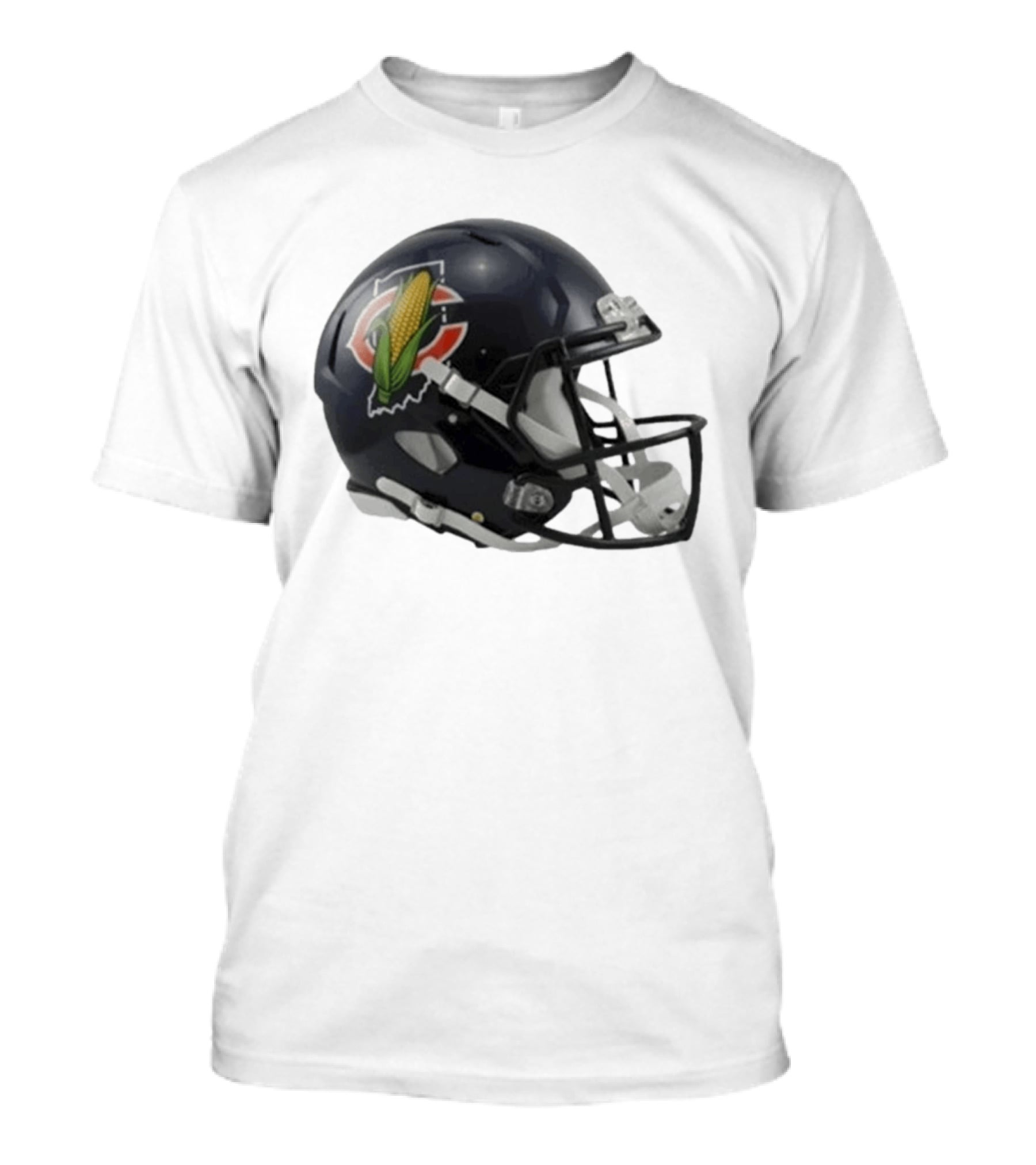 Chicago Bears Indiana Corn Helmet 2026 Edition T-Shirt