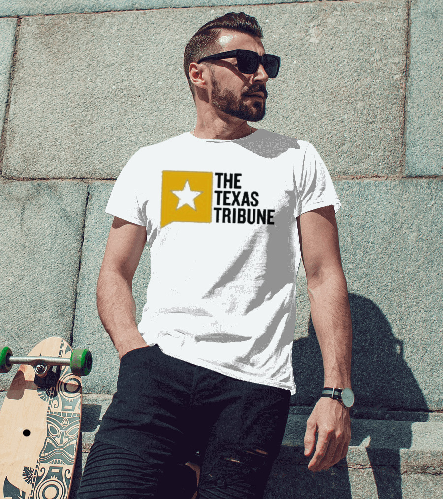 The Texas Tribune Star Athletic Heather T-Shirt
