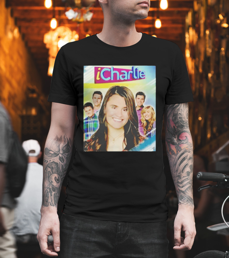 ICharlie Meme Faces Mashup T-Shirt
