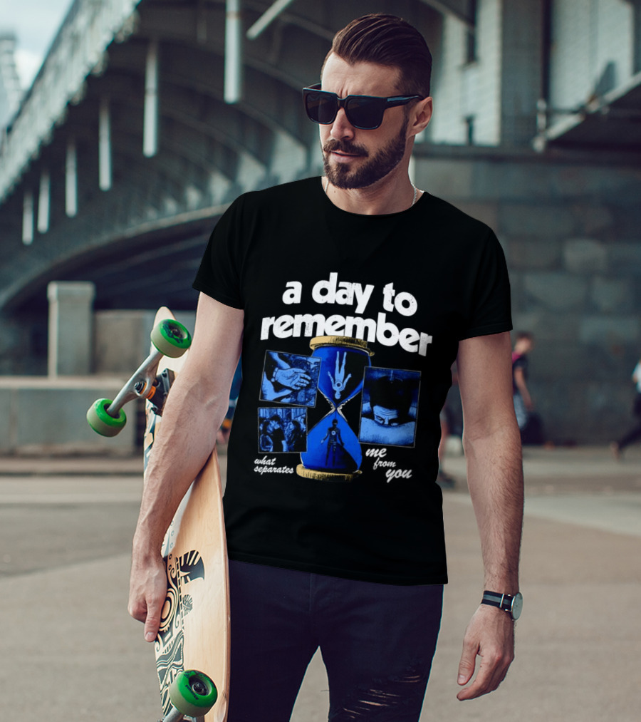 A Day To Remember Hourglass Album Art What Separates Me From You T-Shirt