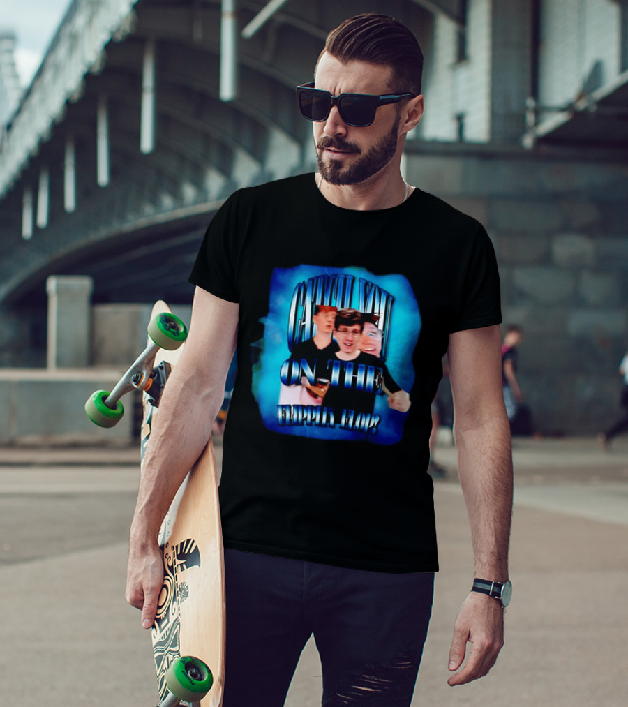 Catch You On The Flippity Flop Jack Massey Welsh Phrase T-Shirt