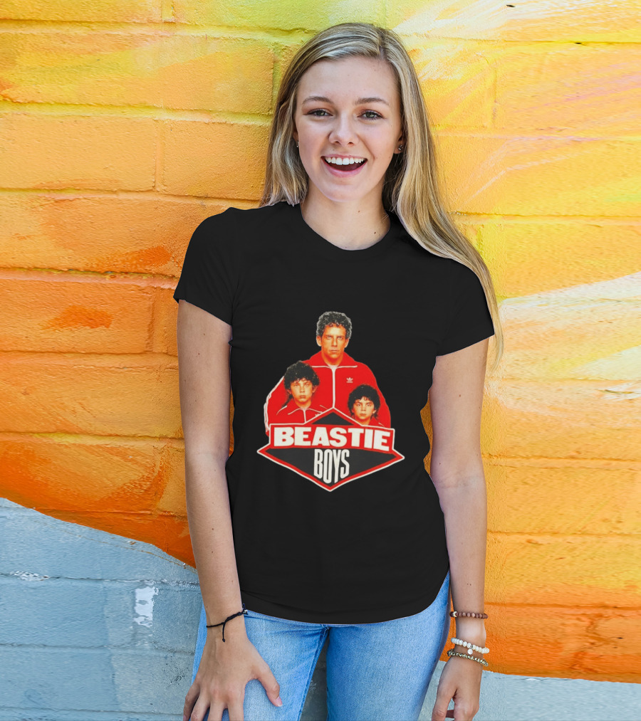 Beastie Boys Red Tracksuit Iconic Hip Hop T-Shirt