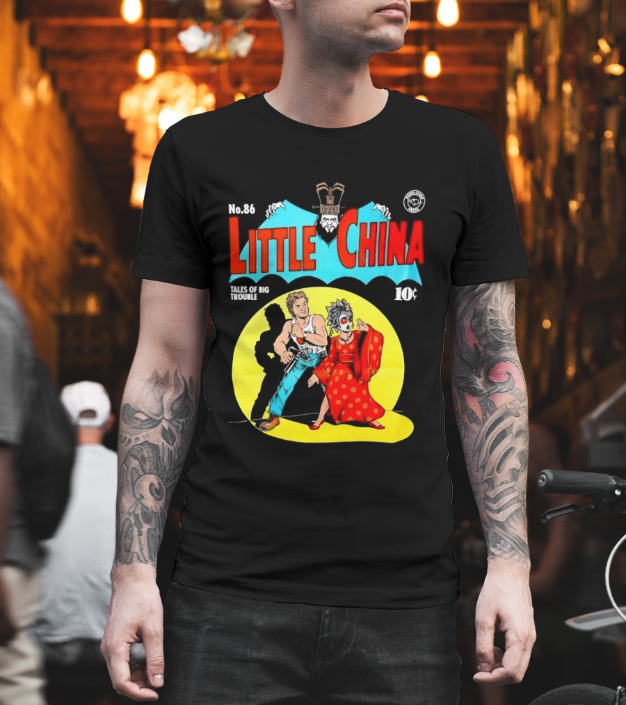 No 86 Little China Jack Burton Gracie Law David Lo Pan Tales Of Big Trouble T-Shirt