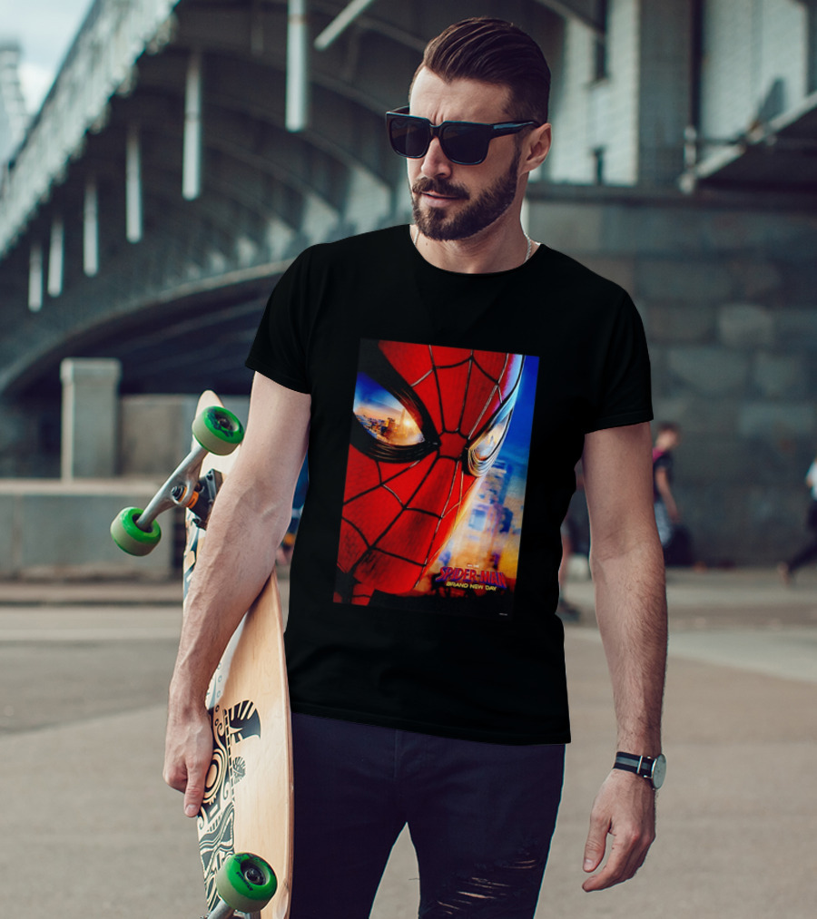 Spider Man Marvel Brand New Day Mask Studios T-Shirt