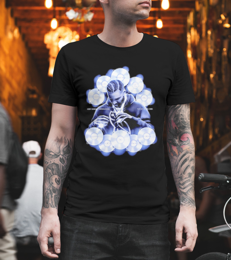 Drake Diamond Certifications Music Awards Owl T-Shirt