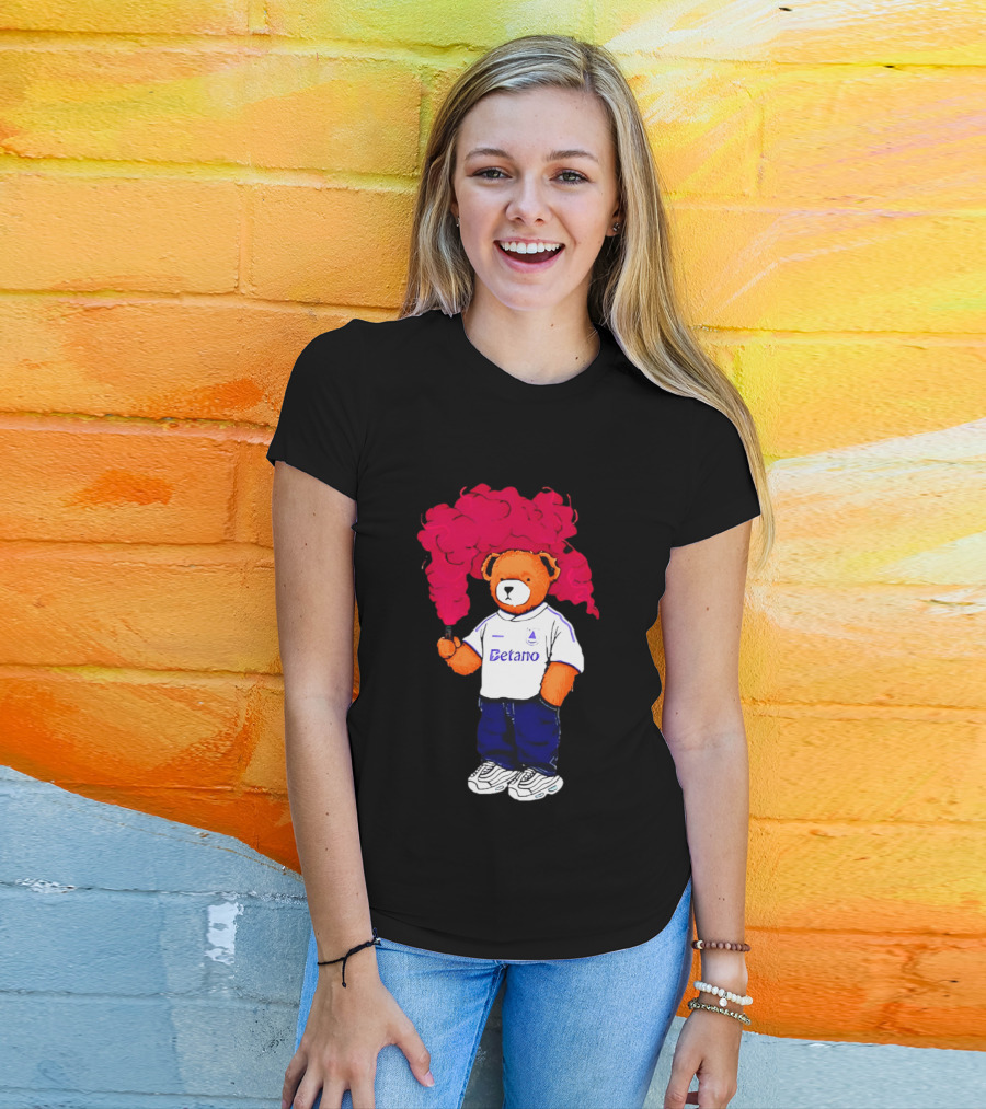 Betano FC Pickles Bears Character Holding Red Smoke T-Shirt