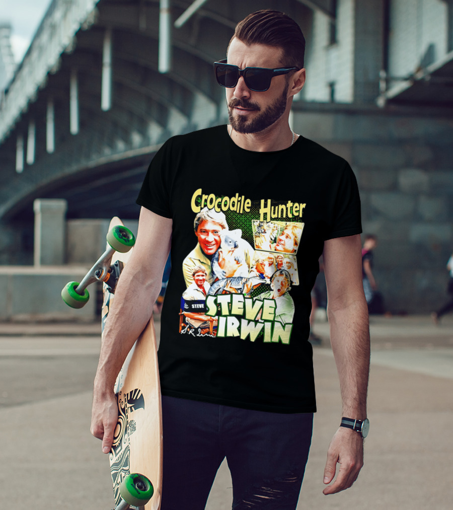 Crocodile Hunter Steve Irwin Wildlife Adventure T-Shirt