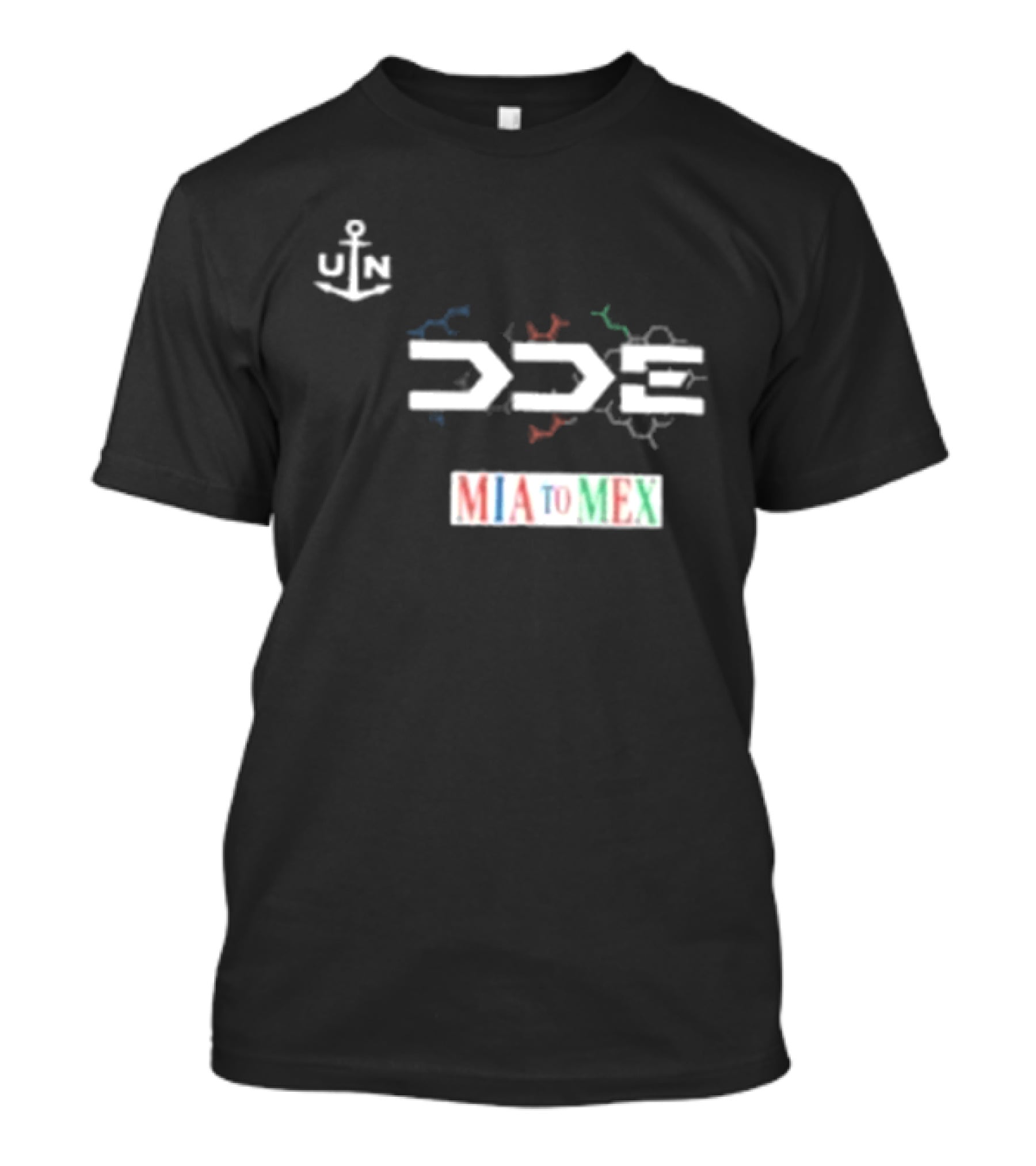 DDE Garage MIA To MEX Rally Life Is Too Short To Drive Boring Cars Anchor T-Shirt