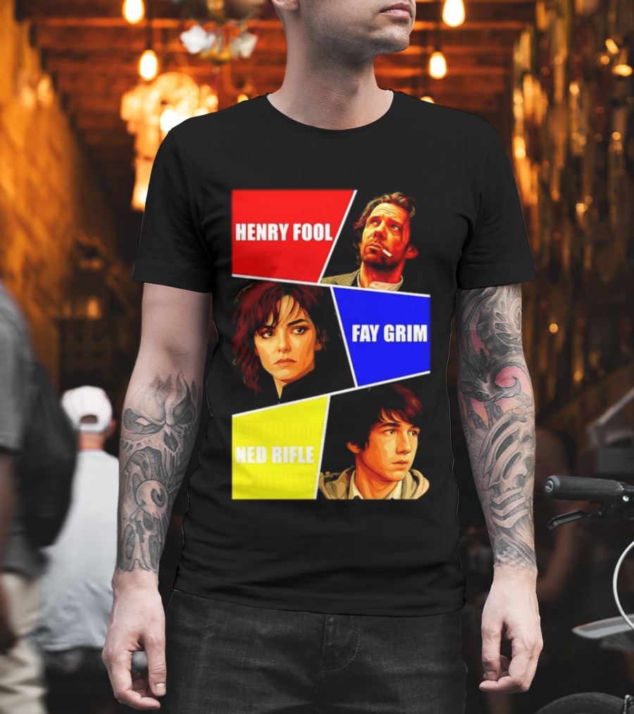 Henry Fool Fay Grim Ned Rifle Trilogy Hal Hartley Series T-Shirt