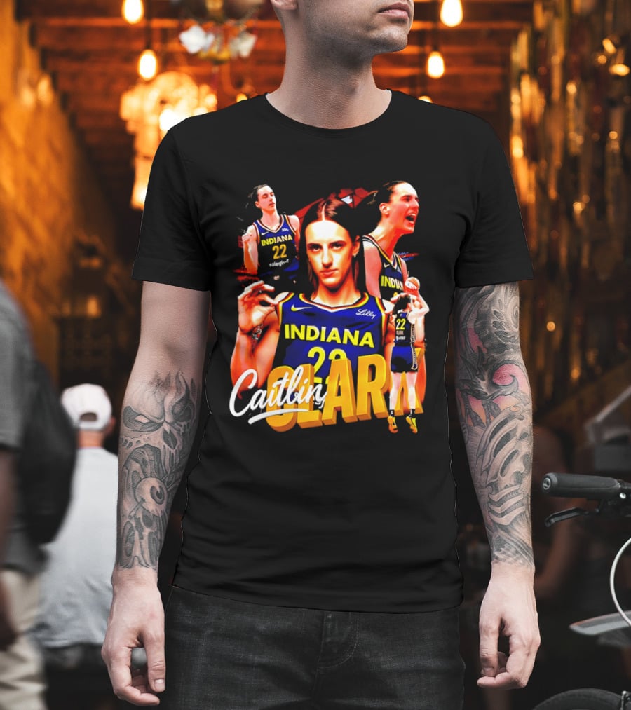 Indiana Fever Caitlin Clark 22 Jersey T-Shirt
