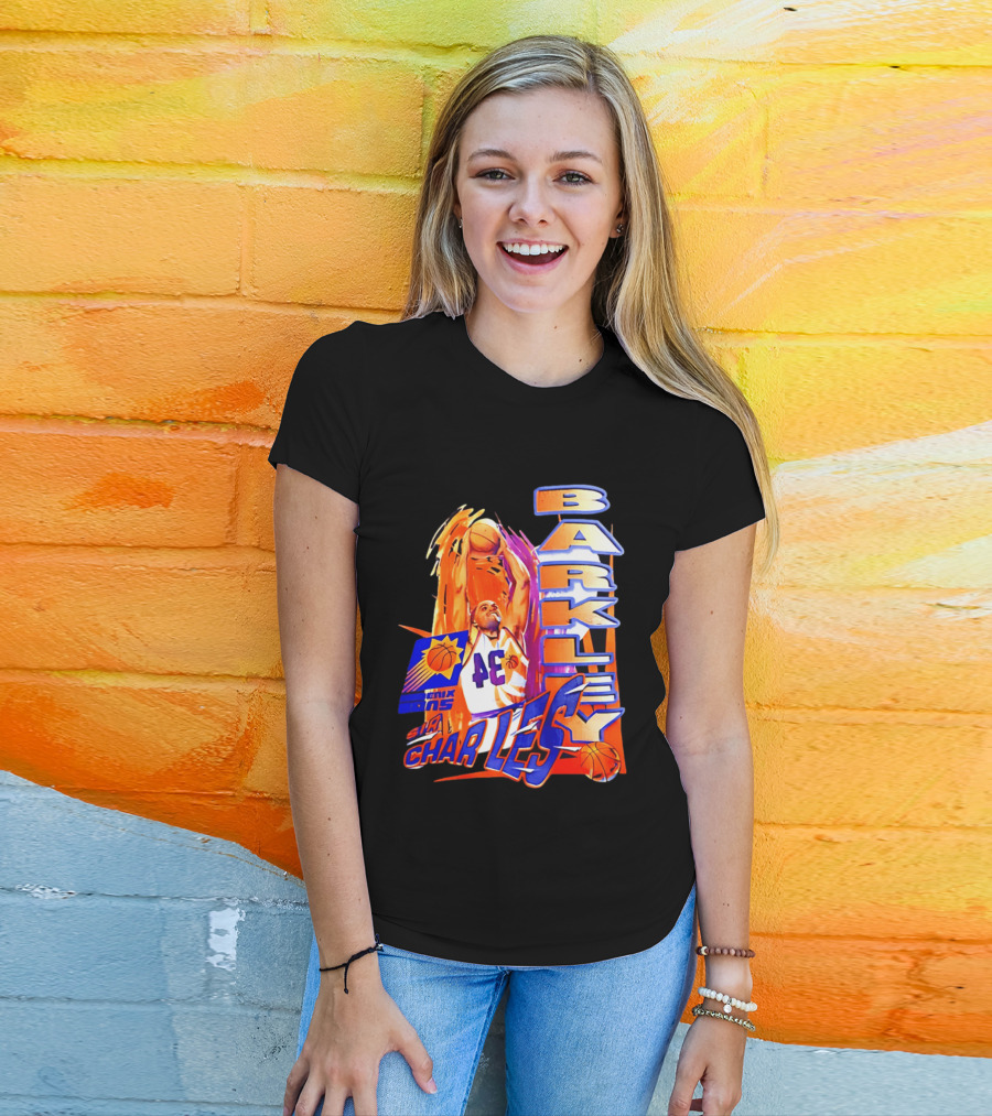 Phoenix Suns Barkley 34 Sir Charles NBA Legends T-Shirt