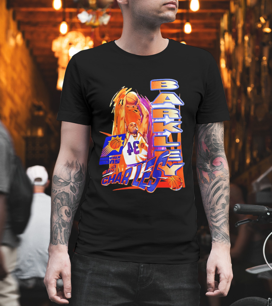 Phoenix Suns Barkley 34 Sir Charles NBA Legends T-Shirt
