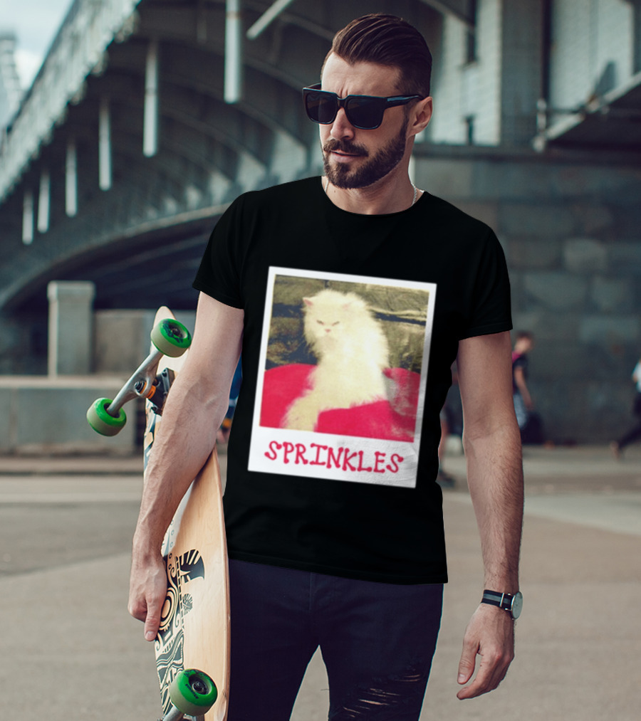 Sprinkles Polaroid Cat T-Shirt