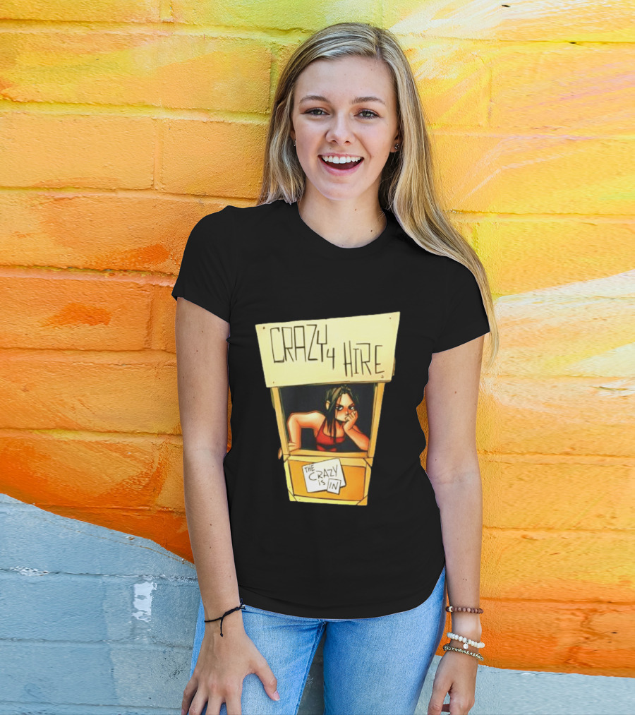 Nemi Montoya Crazy 4 Hire Comic Strip The Crazy Is T-Shirt