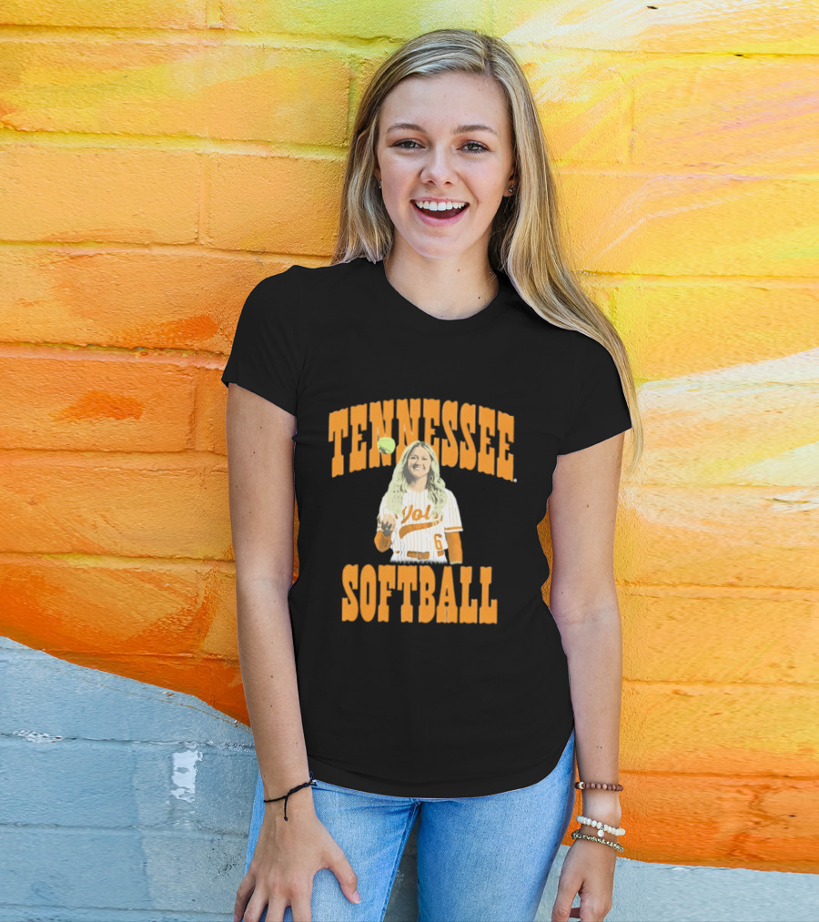 Tennessee Vols Softball Player Sage Mardjetko Pose Star T-Shirt