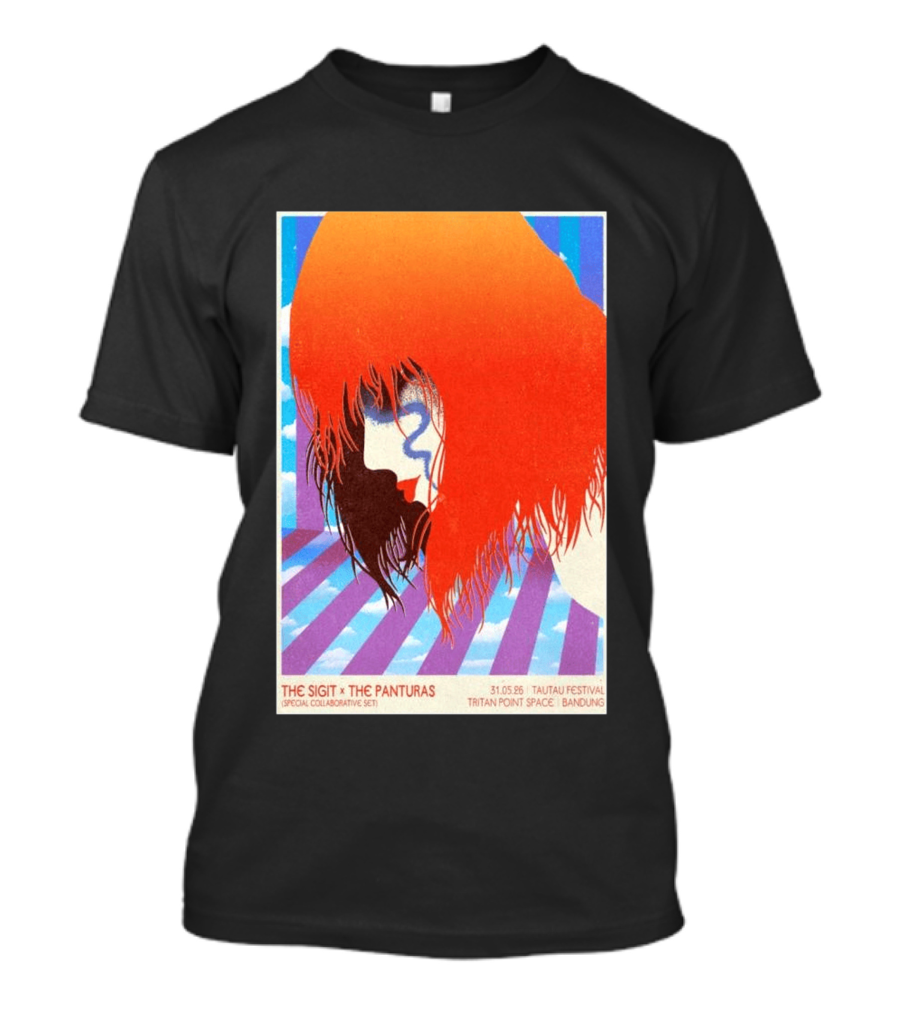 The Sigit X The Panturas Tautau Festival Bandung 31.05.2026 Tritan Point Space T-Shirt