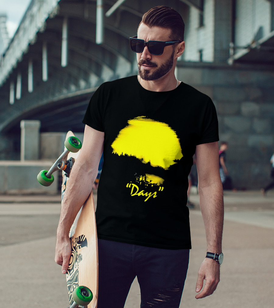Welcome To Yellow "Days" Bright Sunshine Paintstroke T-Shirt