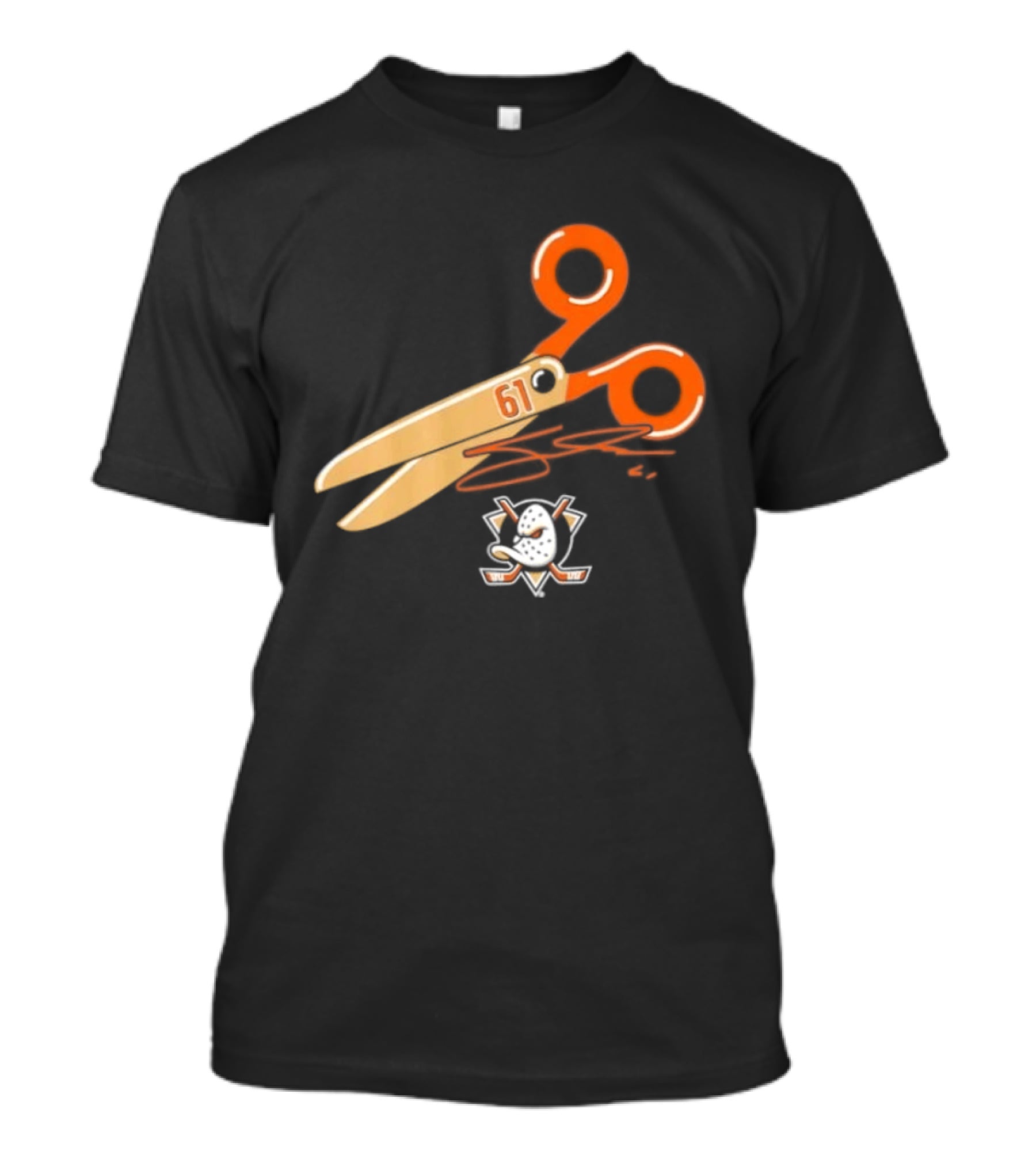 Cutter Gauthier Need To Cut It Scissors 61 Anaheim Ducks T-Shirt
