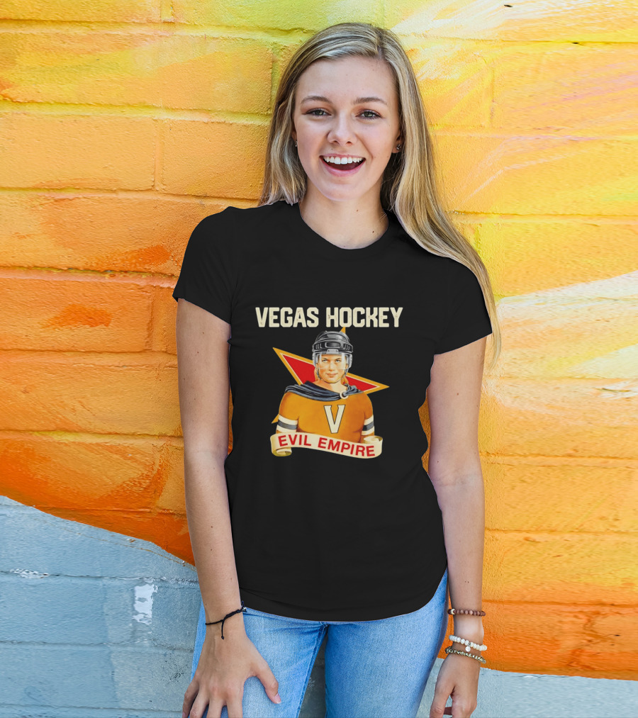 Vegas Hockey Ivan Drago Evil Empire T-Shirt