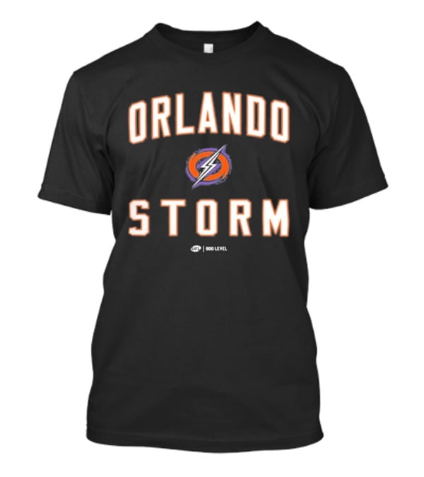 Orlando Storm UFL Good Level Purple Lightning T-Shirt