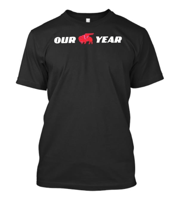 Our Year Buffalo Bills Flying Buffalo Football T-Shirt