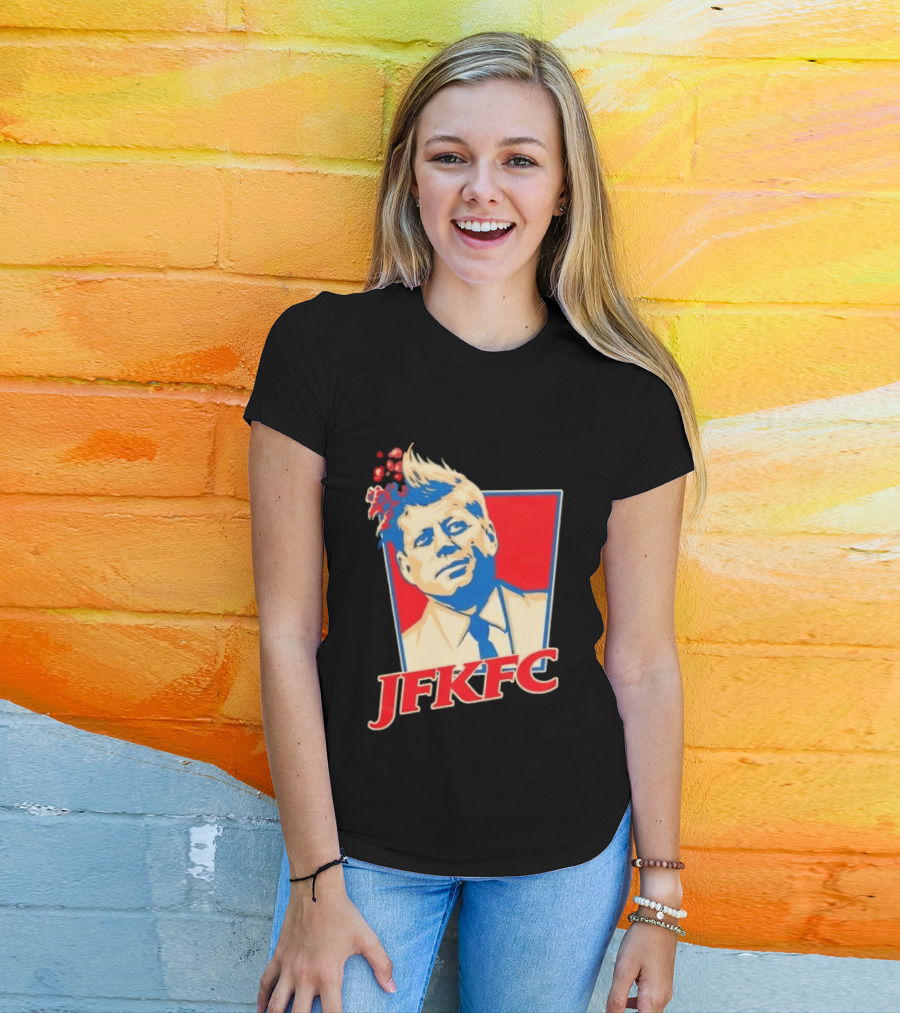 JFKFC John F. Kennedy KFC Mashup T-Shirt