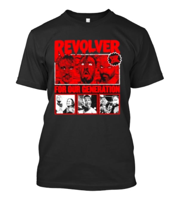 Revolver Horror Faces For Our Generation T-Shirt