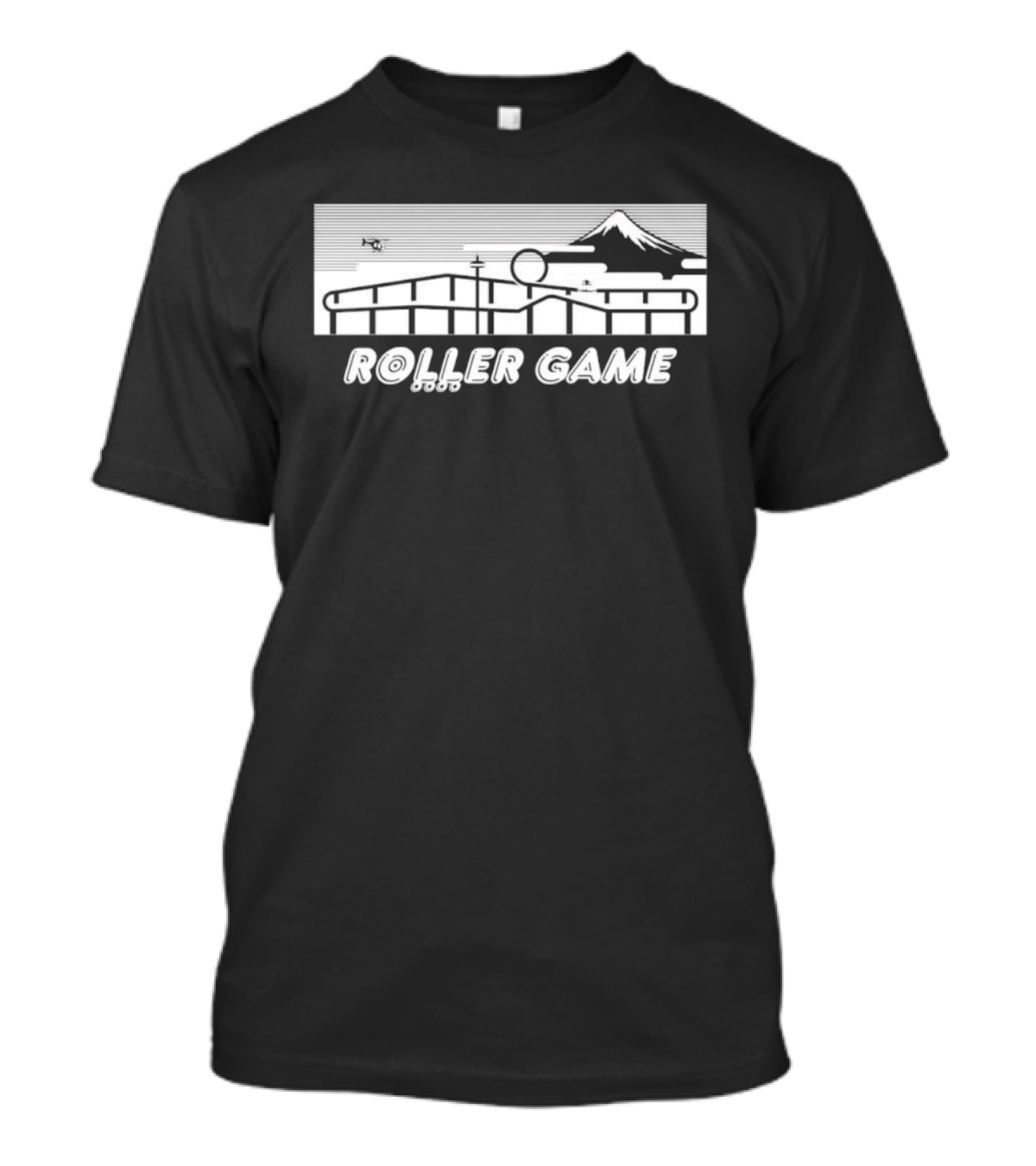 Roller Game Roller Skating Roller Mountain Helicopter Adventure T-Shirt