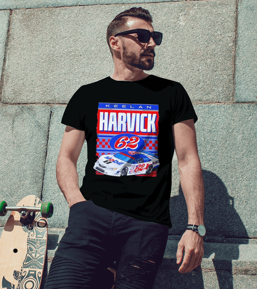 Keelan Harvick 62 Mobil 1 Toyota Camry NASCAR Racing T-Shirt