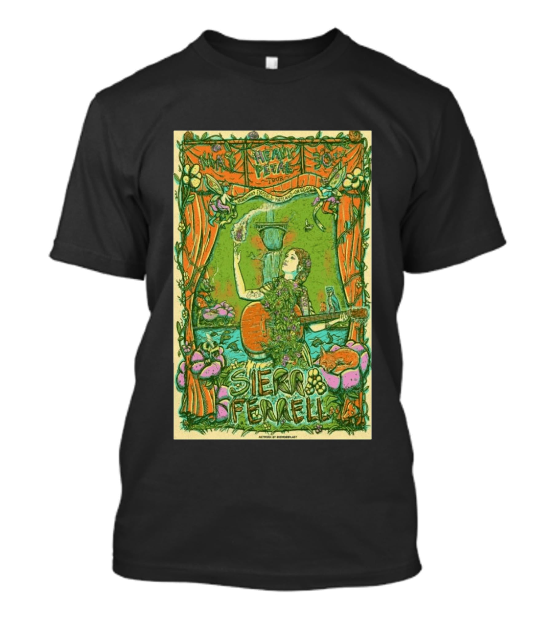 Sierra Ferrell Heavy Petal Tour May 20 2026 McMenamins Edgefield Portland Oregon T-Shirt