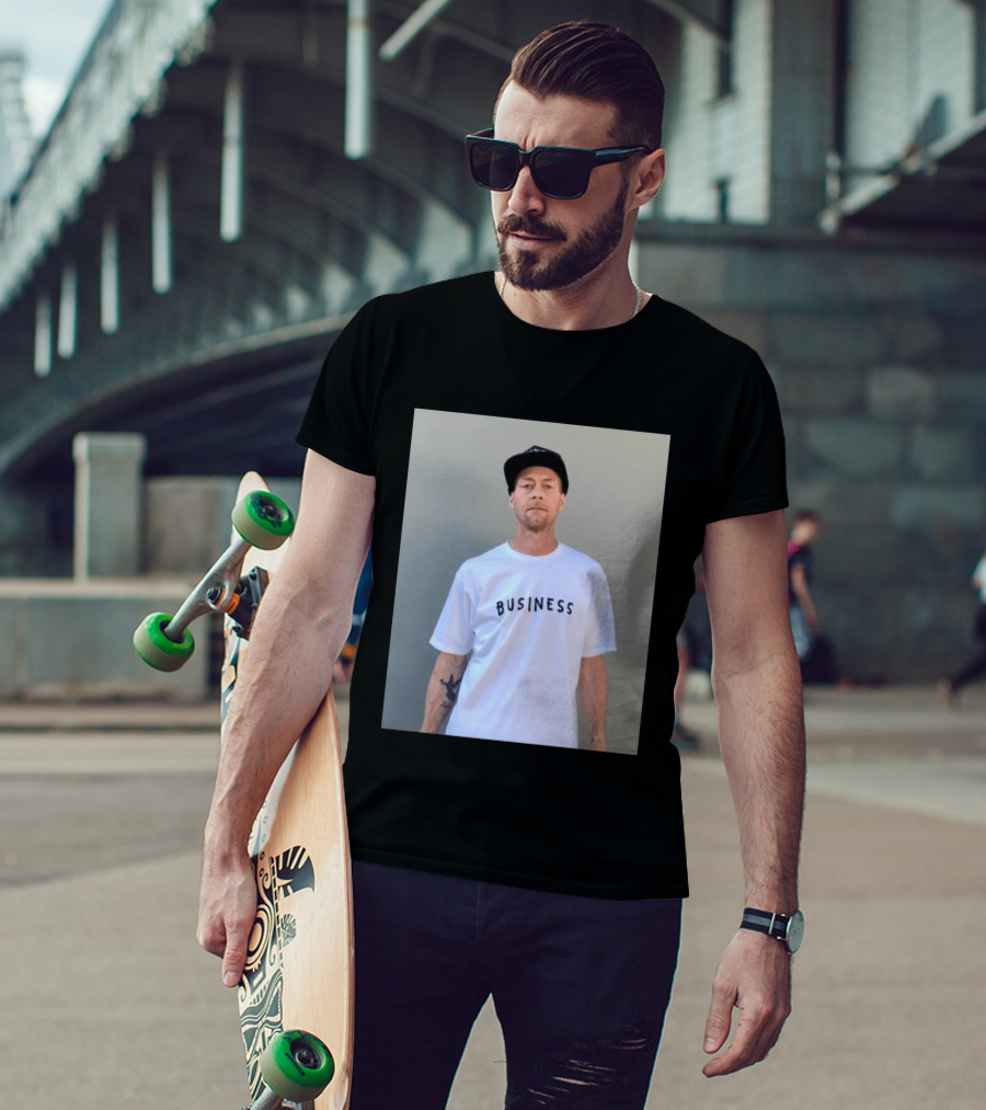 Business Marc Johnson Street Skateboarder Icon 49 T-Shirt